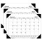 House Of Doolittle Academic Economy Desk Pad, 12 Months, January-December, 3PK 12402 - alternate 1